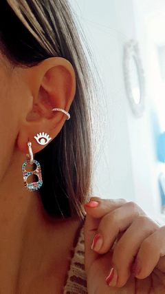 Argollas chapita colors shine - por par en internet