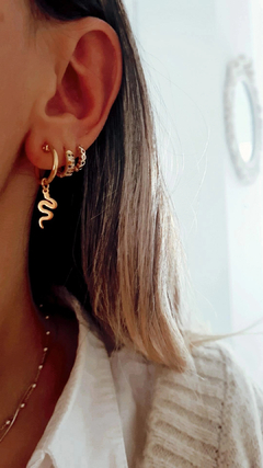 Argollas cobra gold - el par - comprar online