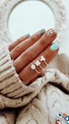 Anillo simona cuadrado