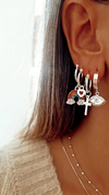 Argollas arcoiris shine - por par