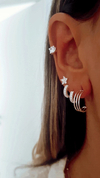 Semi argollas lines - por par