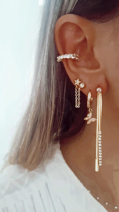 Aros party gold - por par en internet