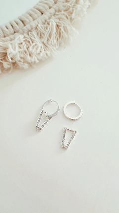 Argollas triangulo shine - por par - comprar online