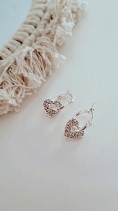 Argollas heart shine - por par - comprar online