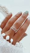 Anillo doble cadenita