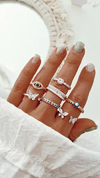 Anillo ojito shine gold