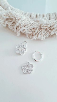 Argollas flowers shine - por par en internet