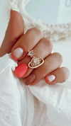 Aros galaxy gold - por par
