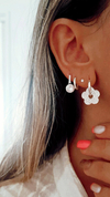 Argollas flowers shine - por par