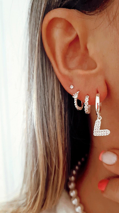 Argollas corazon amore - por par - tienda online