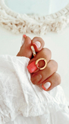 Argollas shine gold - por par