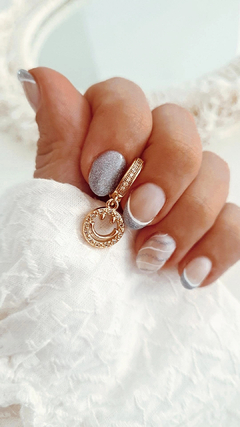 Argolla smile gold - por unidad - Coquetas Accesorios