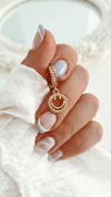 Argolla smile gold - por unidad