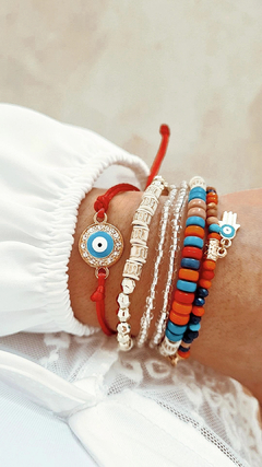 Pulsera Michel roja - comprar online