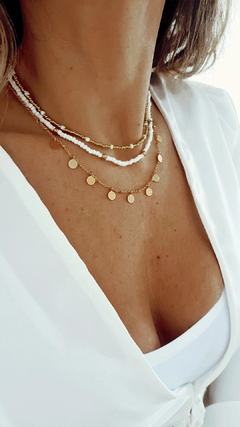 Collar Gala gold - Coquetas Accesorios