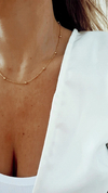 Collar bolitas gold