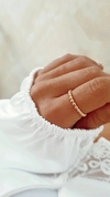 Anillo bolitas gold
