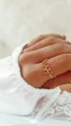 Anillo infinit gold