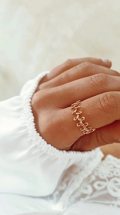Anillo infinit gold