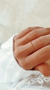 Anillo trenza gold