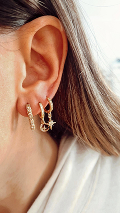 Argollas cielo gold - por par - tienda online
