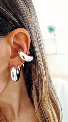 Argollas chunky lisas - por par - comprar online