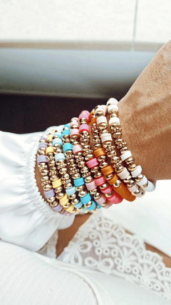 Pulsera elástic color - comprar online