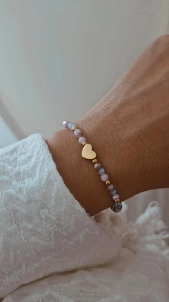 Pulsera hilo amore gold - Coquetas Accesorios