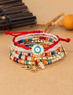 Pulsera Michel roja en internet