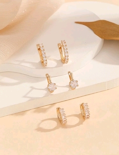 Argollas Nikita shine gold - por par