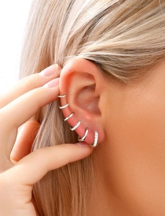 Set Jenifer silver x 6 unidades