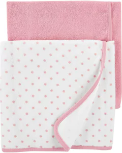 Set de 2 mantas carters