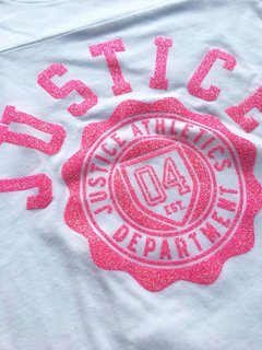 Remera Manga Corta Justice Talle 12 en internet