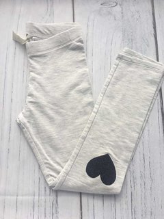 Calza H&m Gris Con Detalle De Corazón En Las Piernas Talle 7 - comprar online