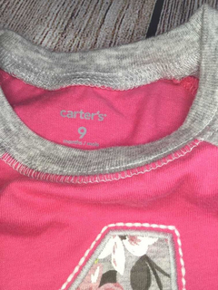 Remera Carters De Bb Manga Larga Talle 9 Meses - Vida objetos decorativos
