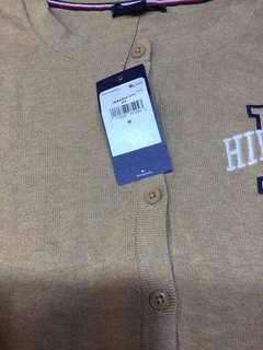 Cardigan Tommy Hilfiger Talle M Mujer Color Camel - Vida objetos decorativos