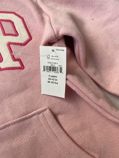 Buzo gap canguro talle 4años rosa en internet
