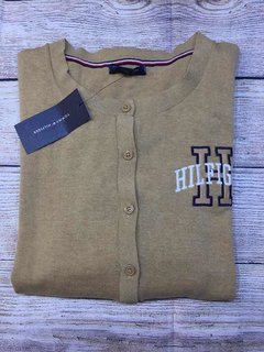 Cardigan Tommy Hilfiger Talle M Mujer Color Camel