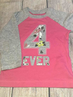 Remera Carters De Bb Manga Larga Talle 9 Meses