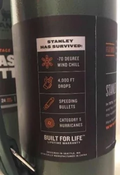 Termo Stanley The Heritage Classic 1 L - tienda online