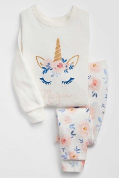 Pijama Bb Gap De Unicornio Talle 18/24 Meses