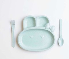 Set De Plató Y Cubierto Para Niños Tal Cual La Foto - Vida objetos decorativos