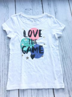 Remera Manga Corta Talle S Love The Game