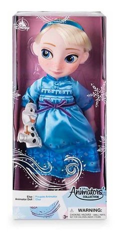 Muñeca Elsa, Frozen, Disney Animators, Disney Store