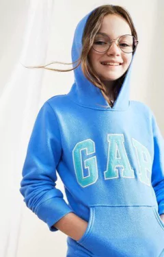 Buzo Gap De Nena Con Capucha Talle L - comprar online
