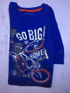 Remera Bb Tommy Hilfiger Talle De 6 A 9 Meses Manga Larga en internet