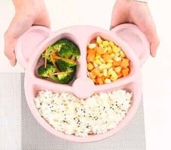 Set De Plató Y Cubierto En Forma De Oso