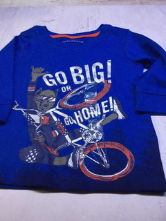 Remera Bb Tommy Hilfiger Talle De 6 A 9 Meses Manga Larga - Vida objetos decorativos