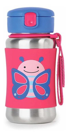 Termo De Acero Inoxidable Skip Hop Modelo Mariposa