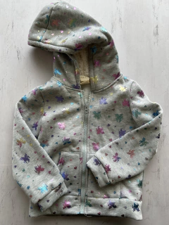 Campera algodon unicornio talle 5 años